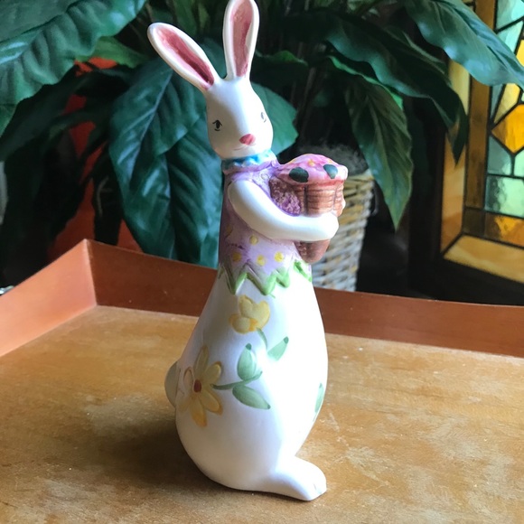 Other - Easter bunny rabbit figurine
